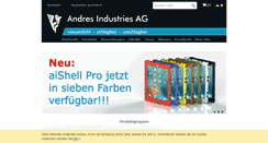 Desktop Screenshot of andres-industries.de